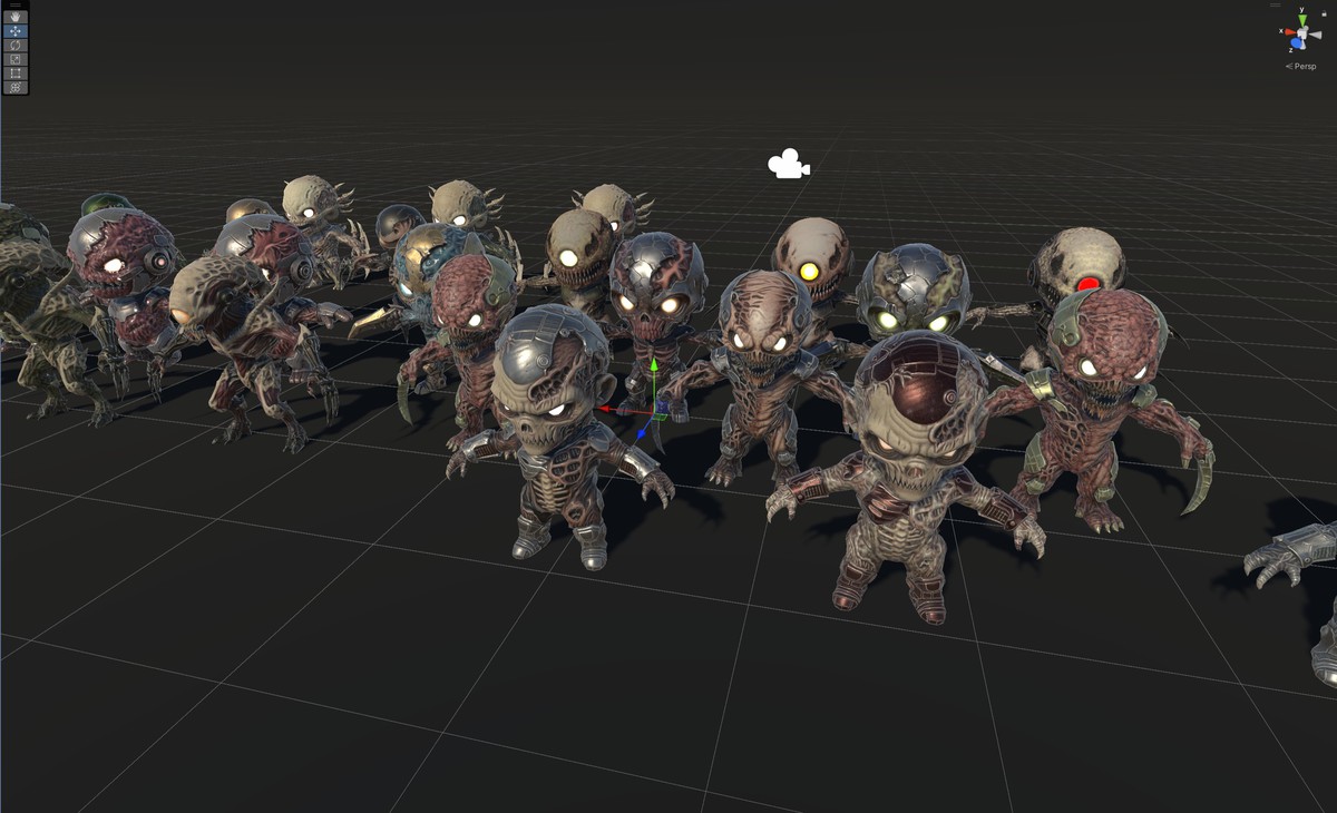 Chibi Necro Pack One