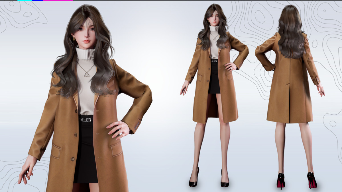 Business Lady Office Girls