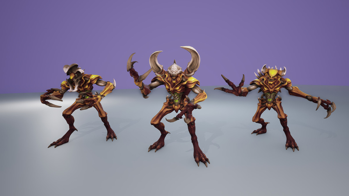 Stylized Modular Insect Monster