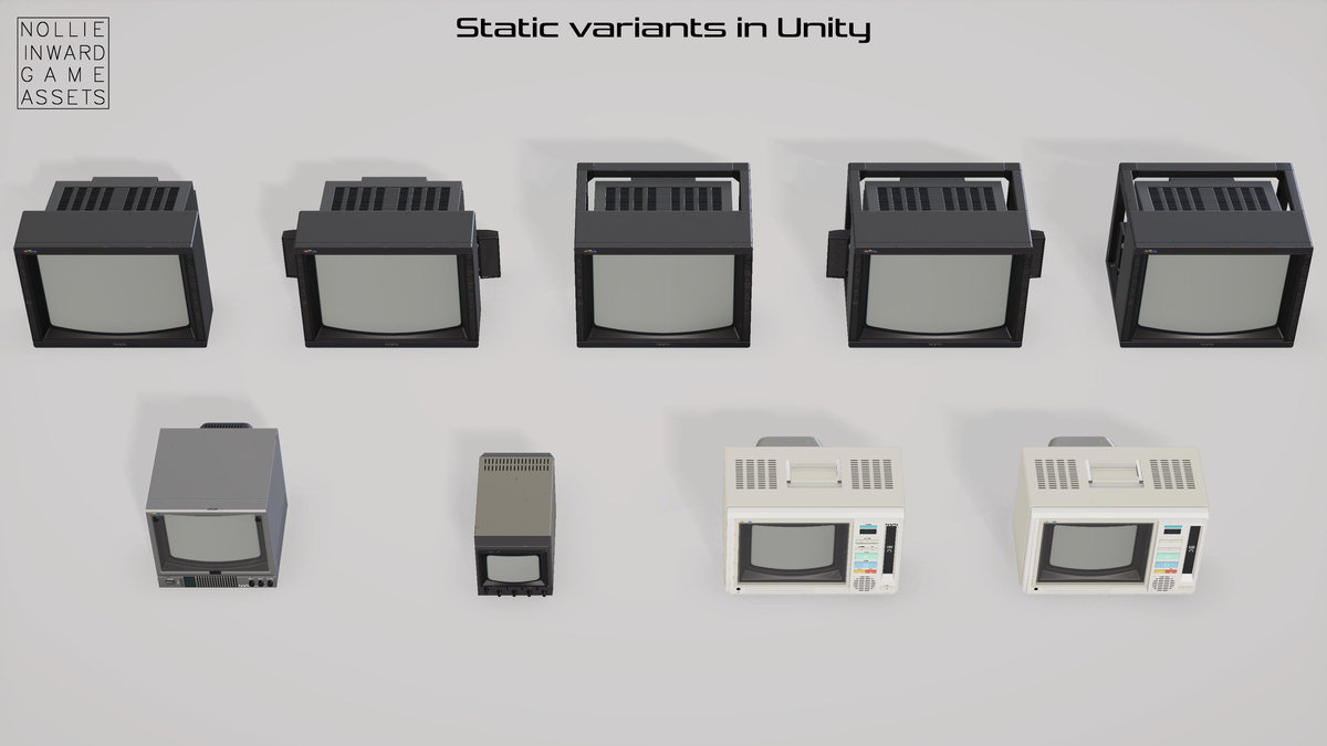80s TVs Vol.4 Professional CRTs