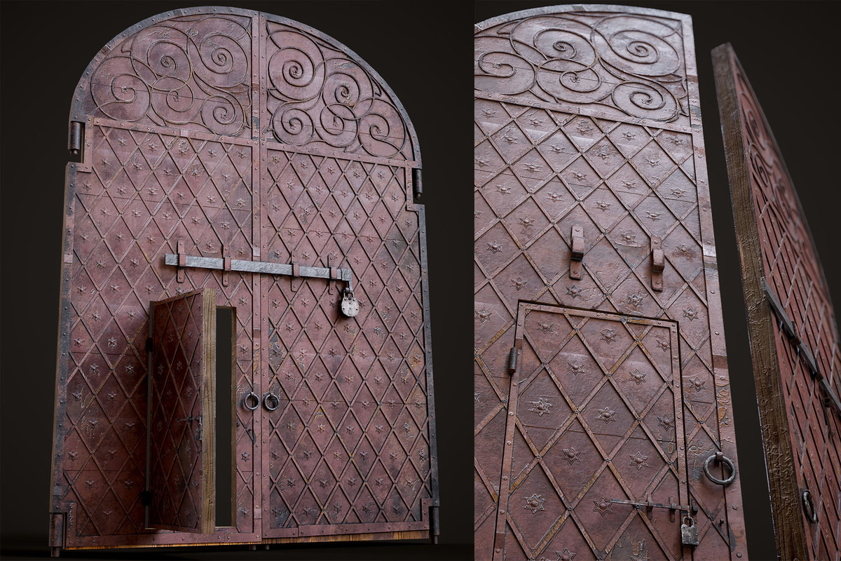 Five Old Doors