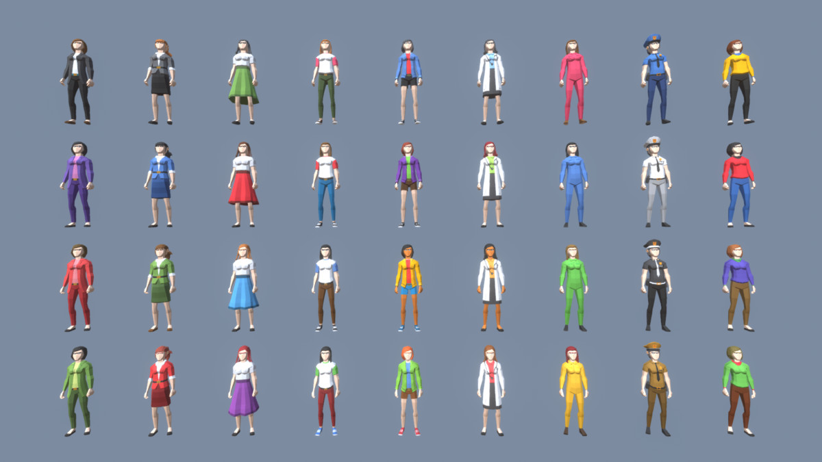 POLYGRUNT - Low Poly City Pack [3D Art]