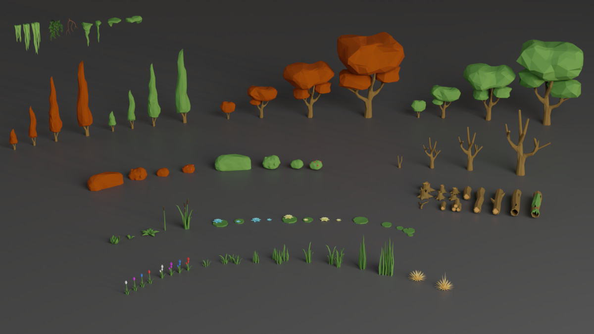 Sunny Meadows - Environment Pack by Soldium