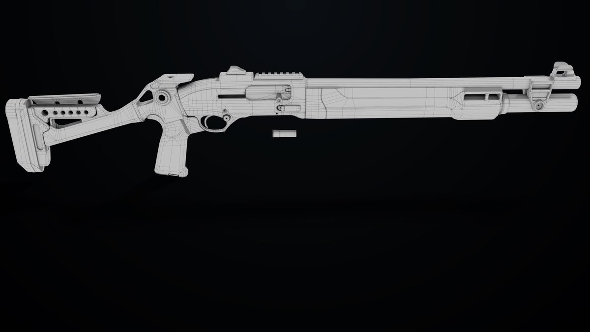 Shotgun Collection 01 URP HDRP Textures