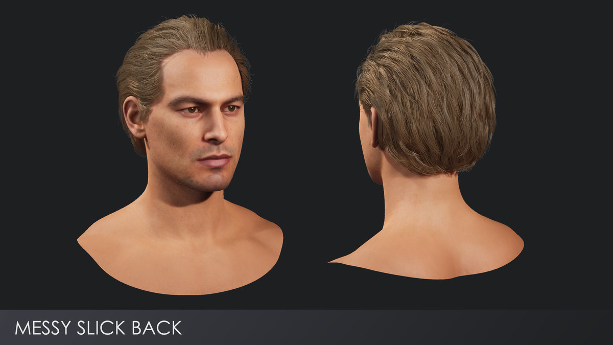 ULTIMATE HAIRSTYLE PACK 2026 | 20 PIECES | REALISTIC | Rigged hair, low-poly