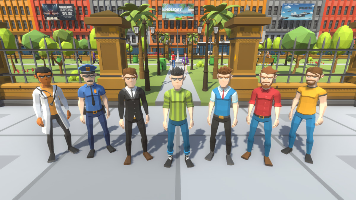 POLYGRUNT - Low Poly City Pack [3D Art]