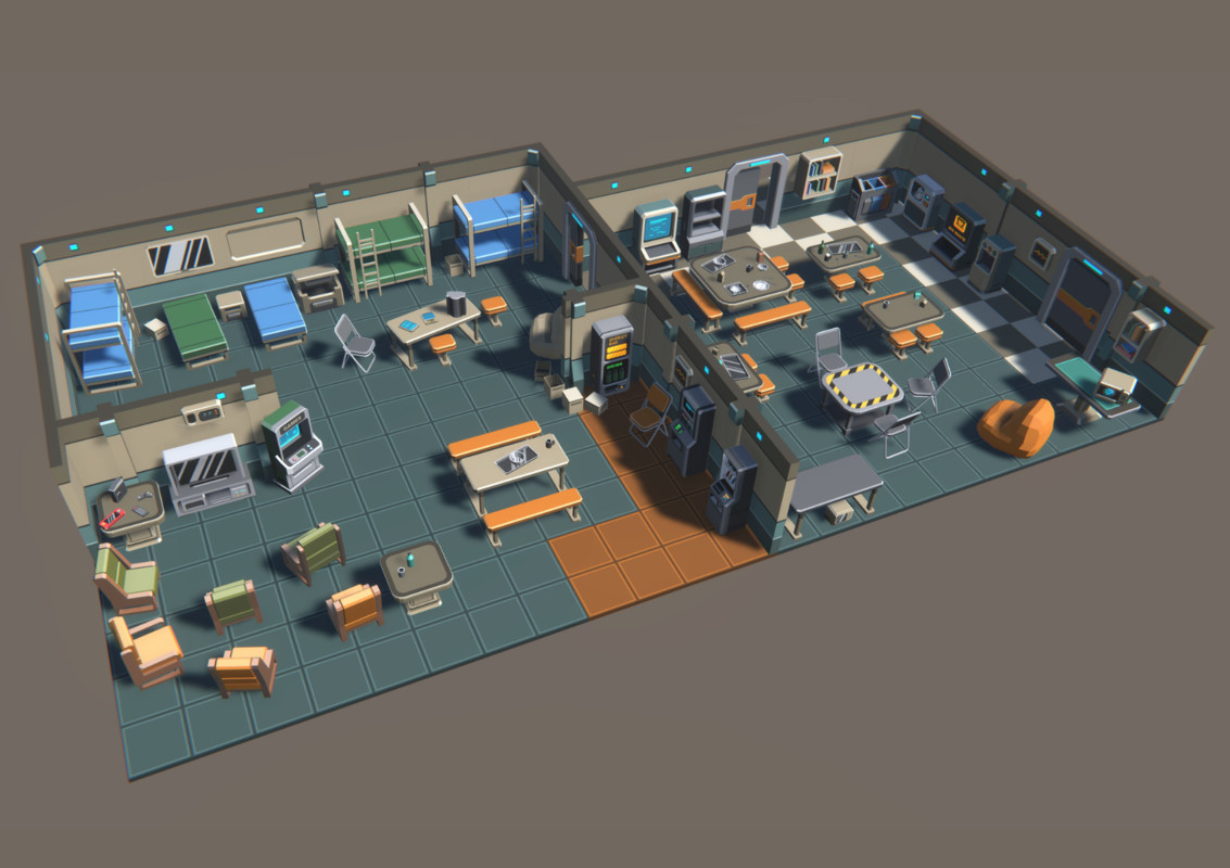 Cosmic Retro – MESA Props & Modular Kit