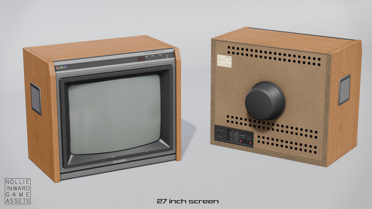 80s TVs Vol.10 Tabletop Consoles