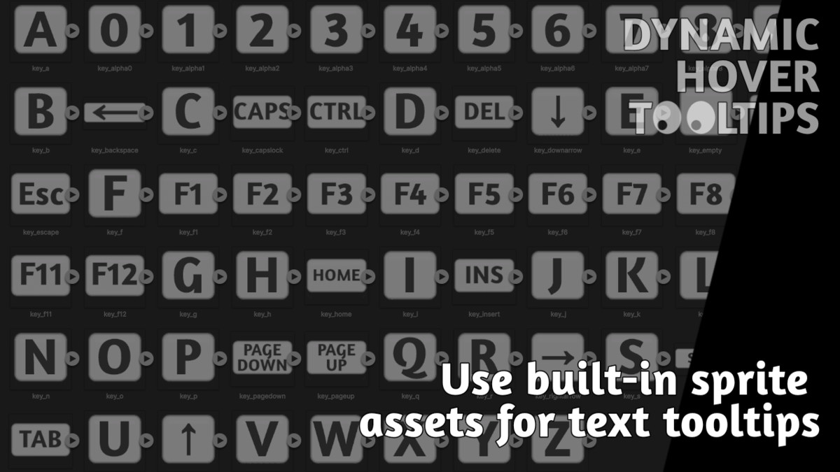 Dynamic Hover Tooltips: set visuals to highlight UI, 2D, 3D objects