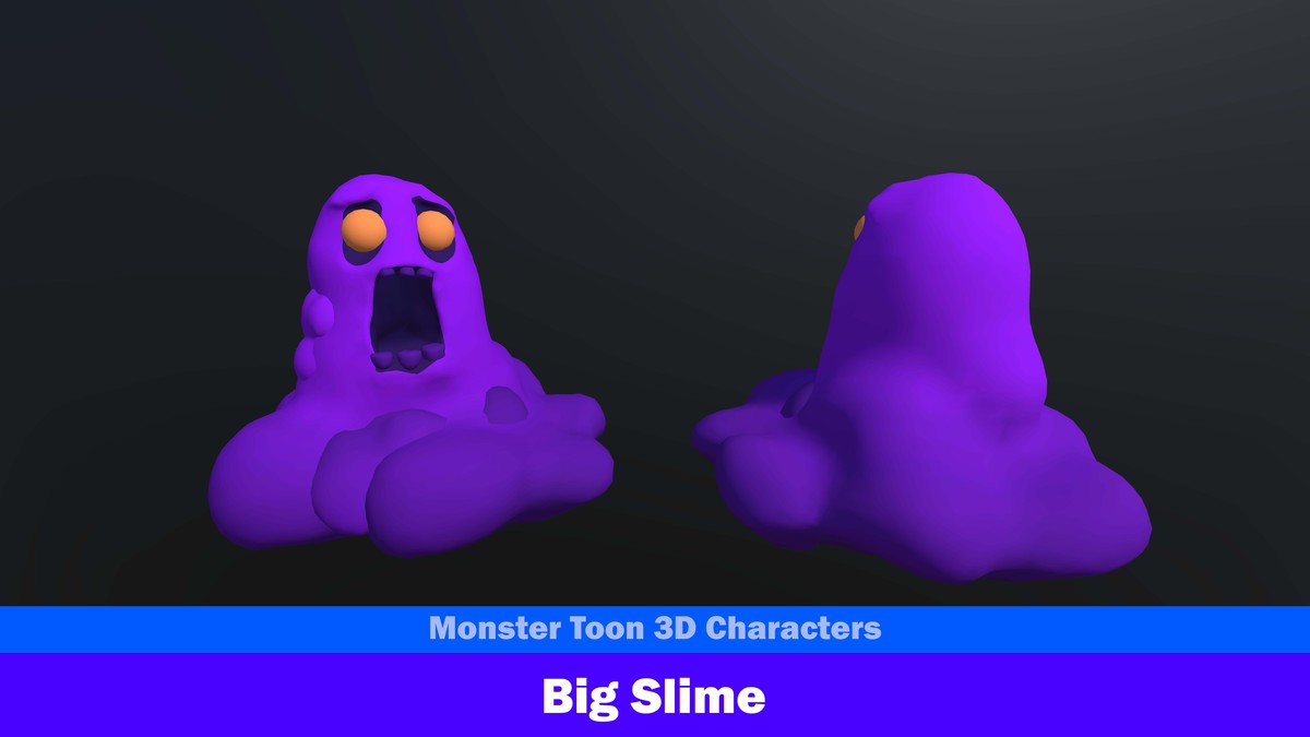 Monster Toon 3D Characters