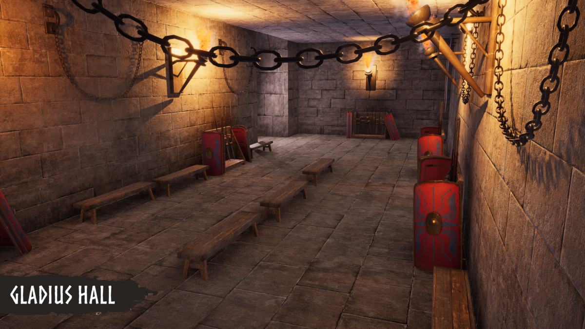 Modular Gladiator Arena (Gladiator Arena, Arena, Colosseum Arena)