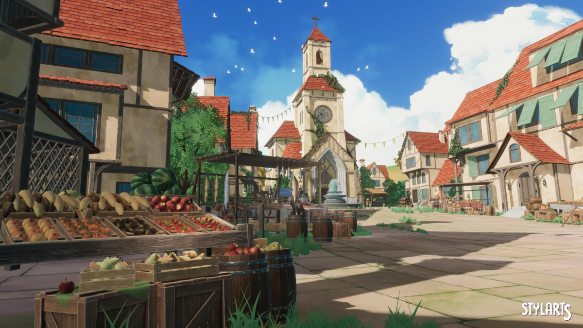 Stylized Medieval Market Fatpack
