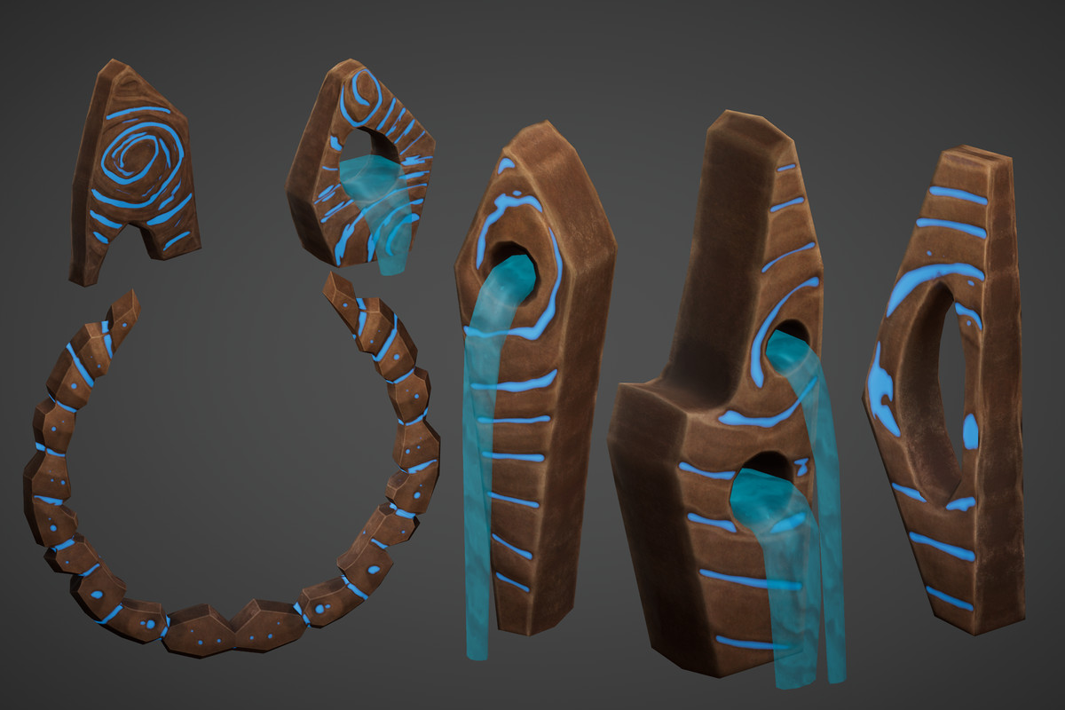 Ruins Forest Environment