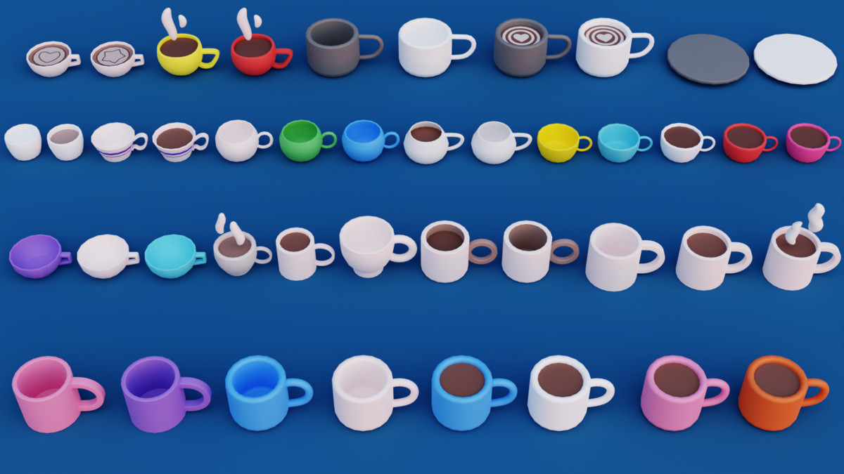 Cartoon Drinks & Beverages Pack