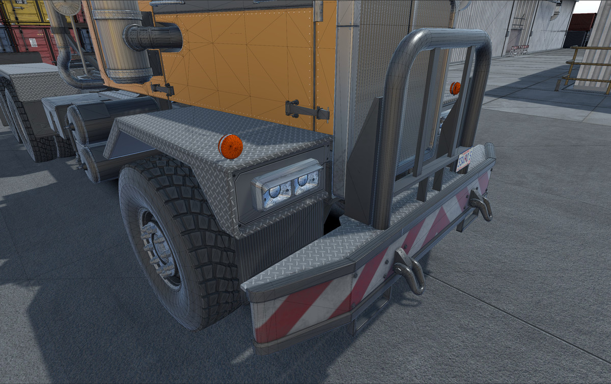 80s offroad heavy truck