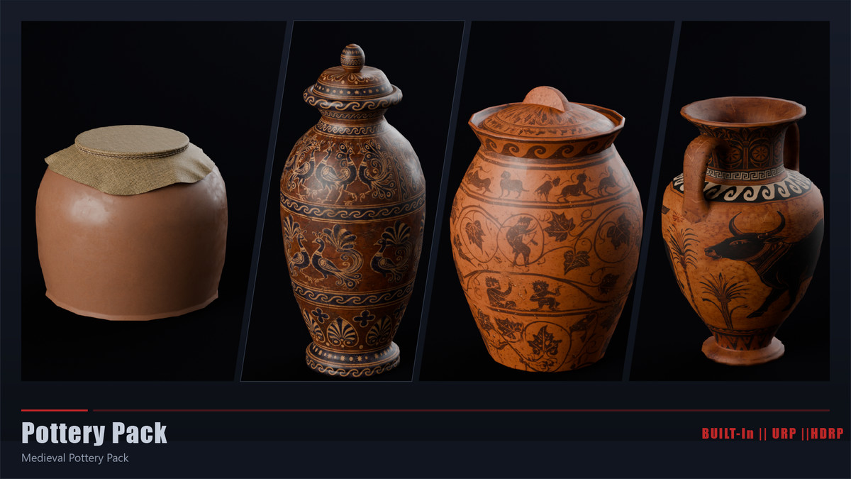 Medieval Pottery Pack