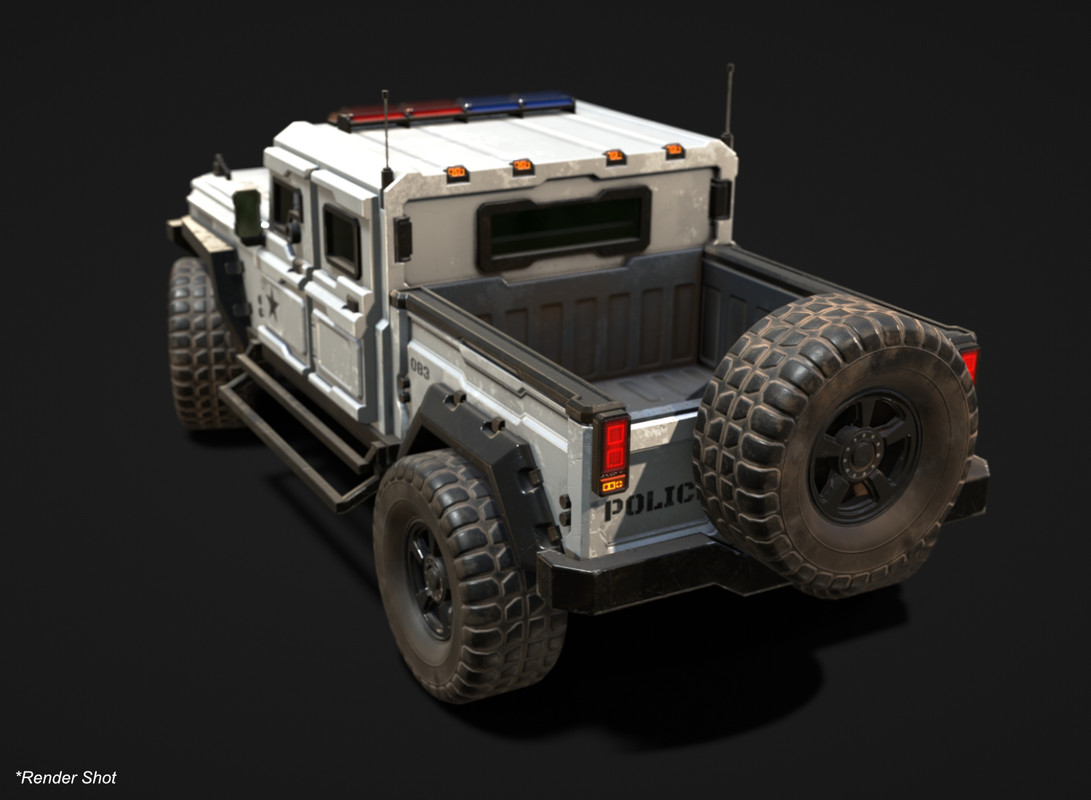 Armor Police Vehicle Physics (3 in 1 Bundle)