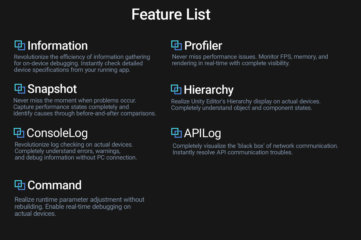 NOA Debugger for Unity
