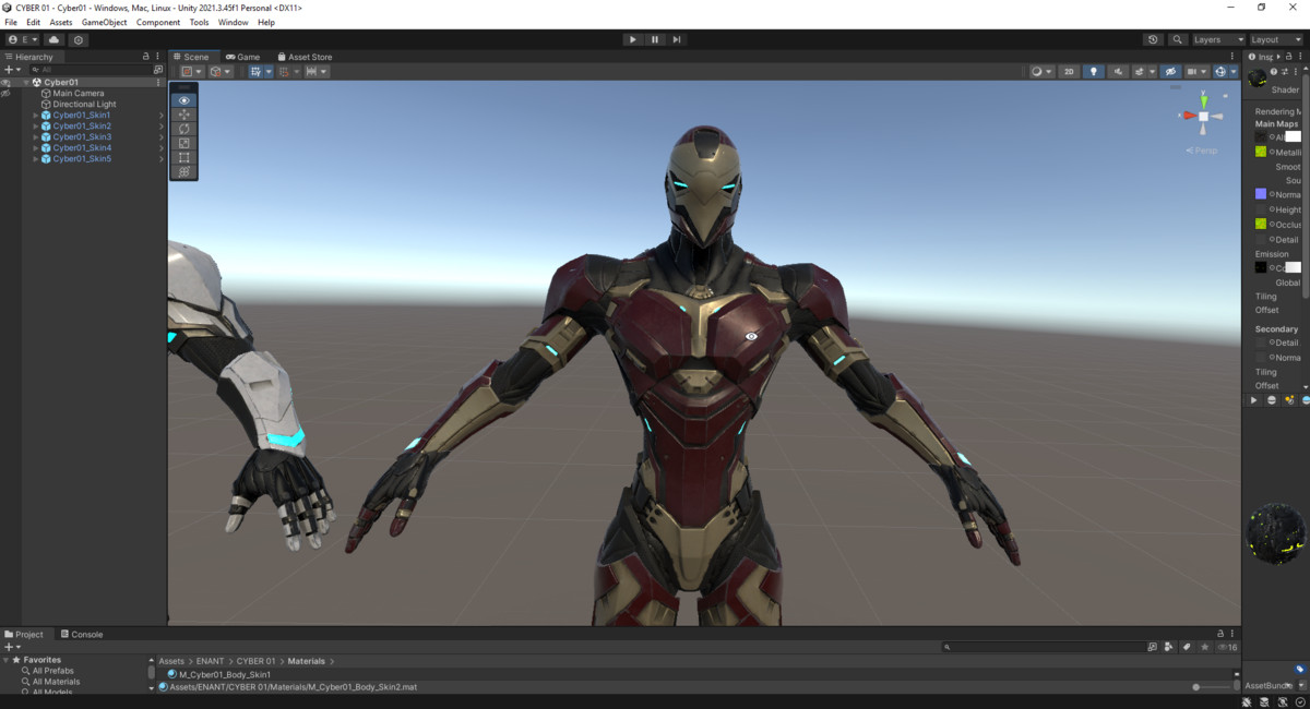 Sci-FI Cyber Robot 01