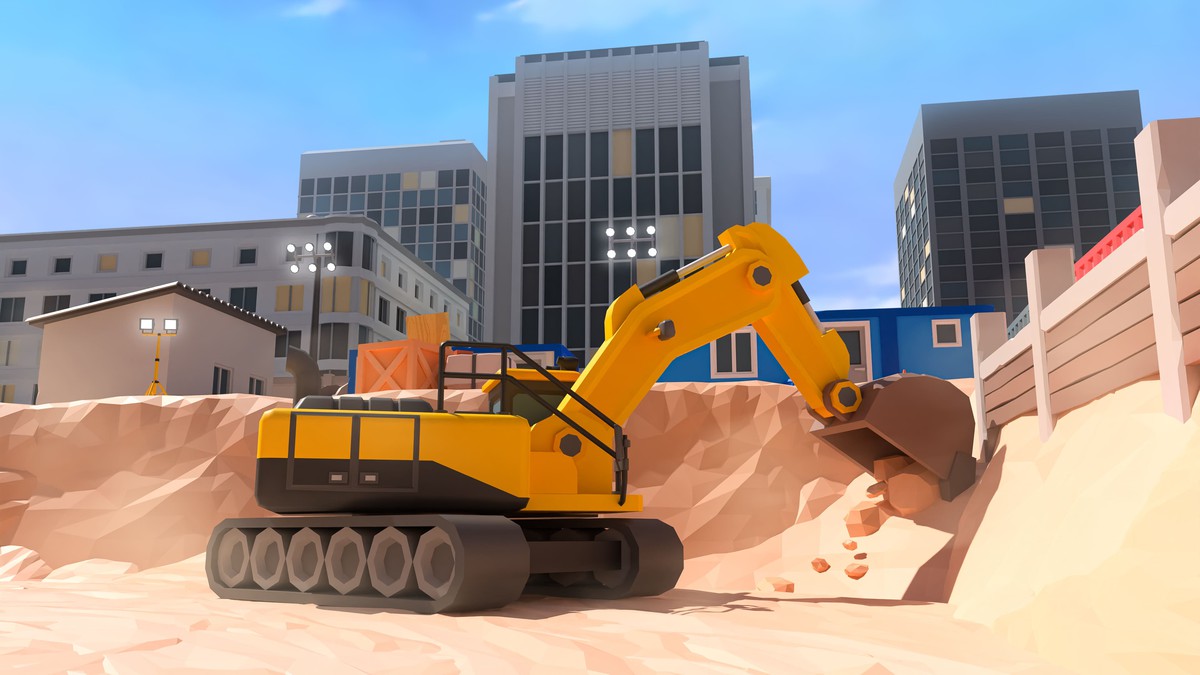 Construction - Low Poly 3D Models Pack