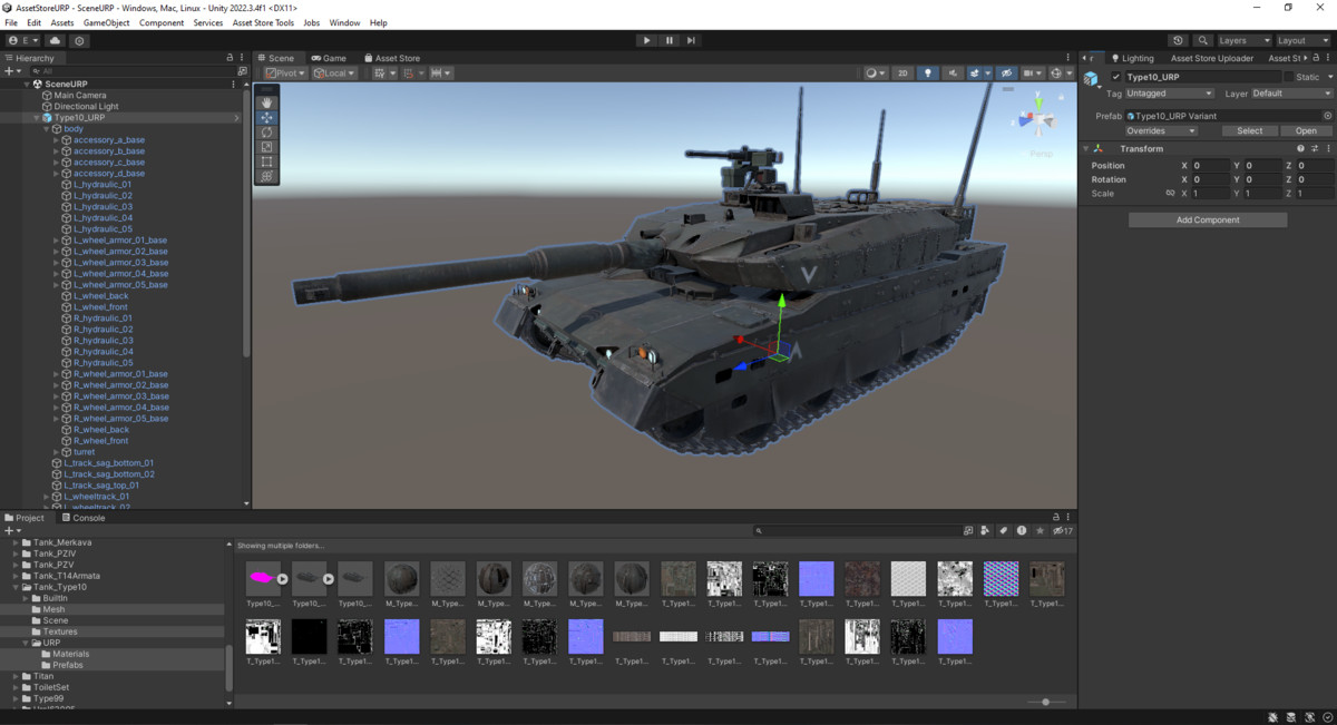 Tank Rigged Bundle 01