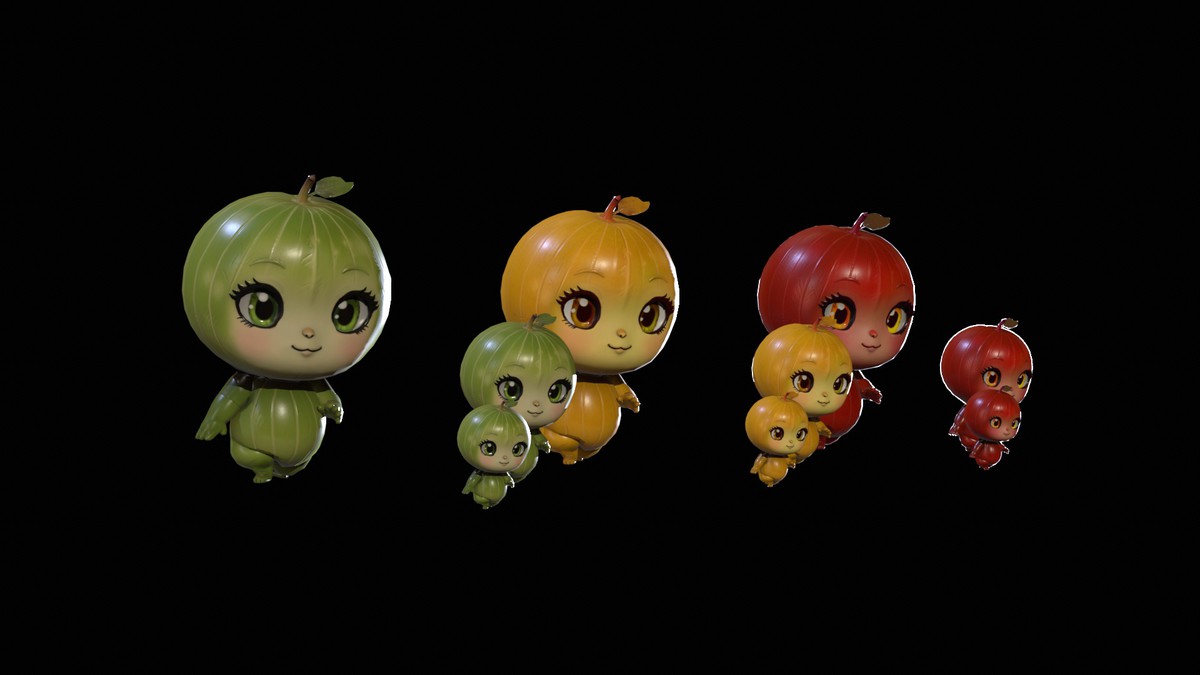 Chibi Fruit Gooseberry