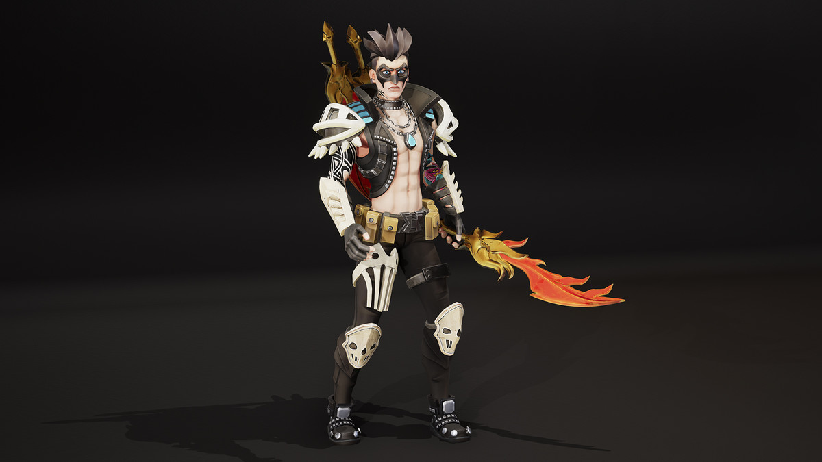 Stylized Male Punisher 01