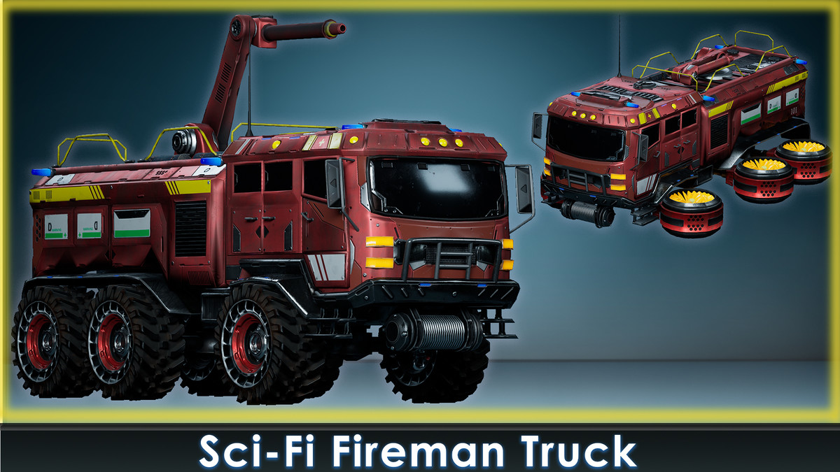 Sci-Fi Transports pack