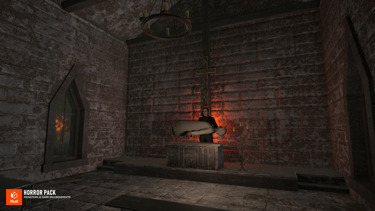 Horror Pack — Monsters & Dark Environments