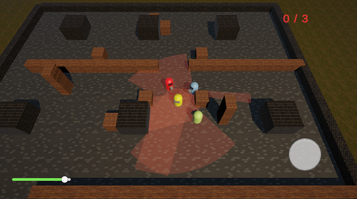 Top-Down Stealth Assassin AI