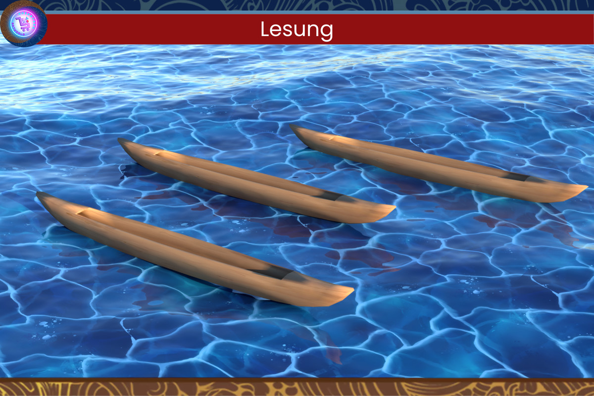 Papua Traditional Canoe