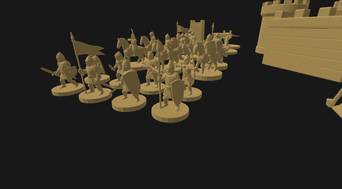 Pixit3D - ToySoldiers Medieval Pack