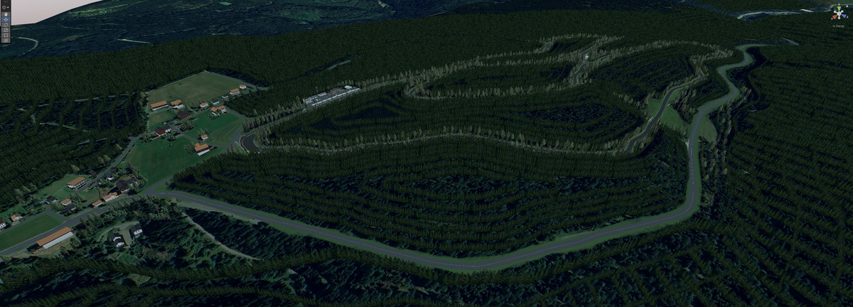 Realistic Race Track Schwarzwald