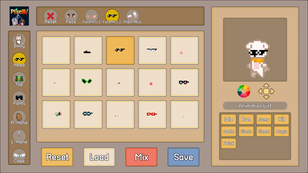 Character Maker - Pixem Animal