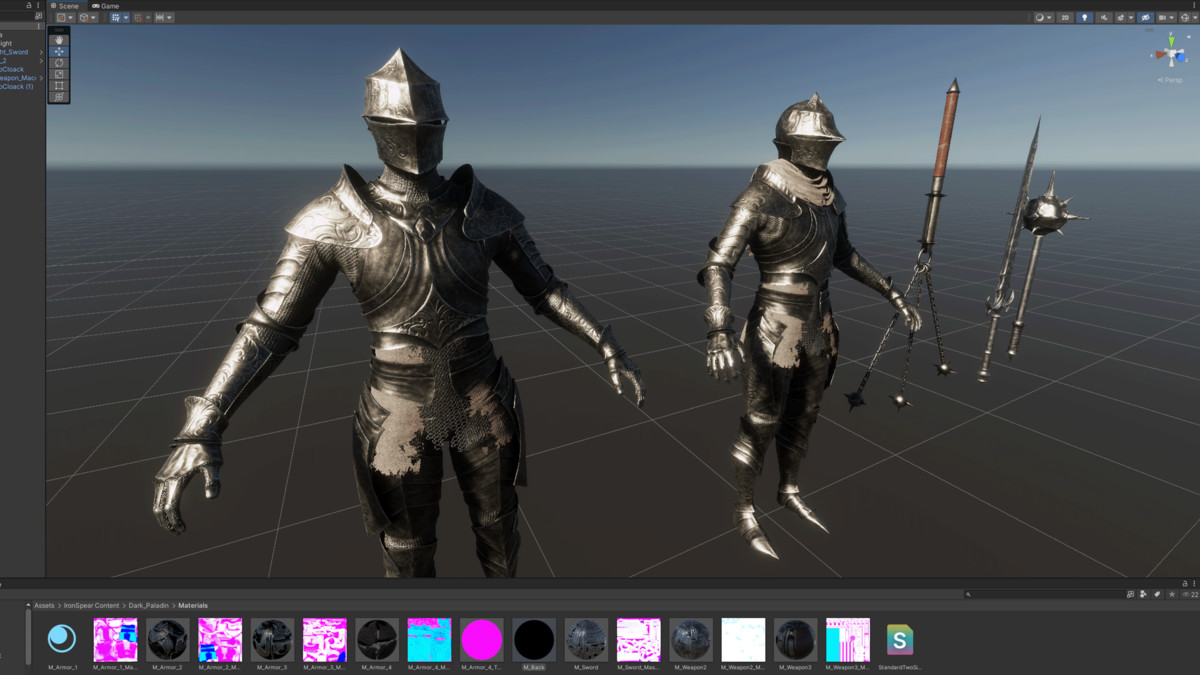 Dark Paladin Game Ready