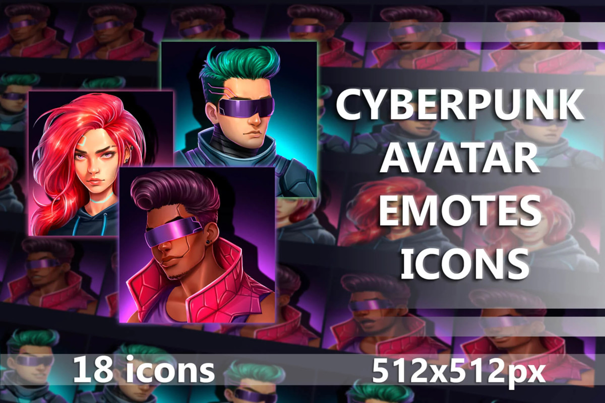 2700 Cyberpunk RPG Icons Pack