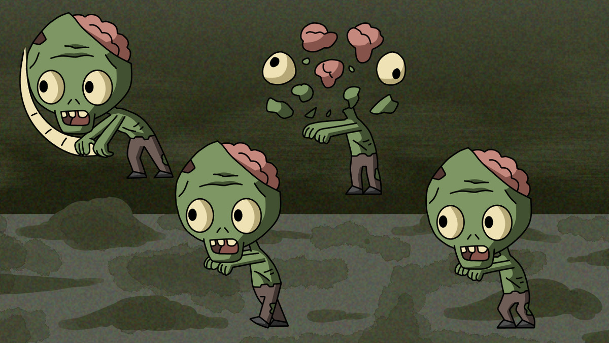 2D Hero and Zombies Pack