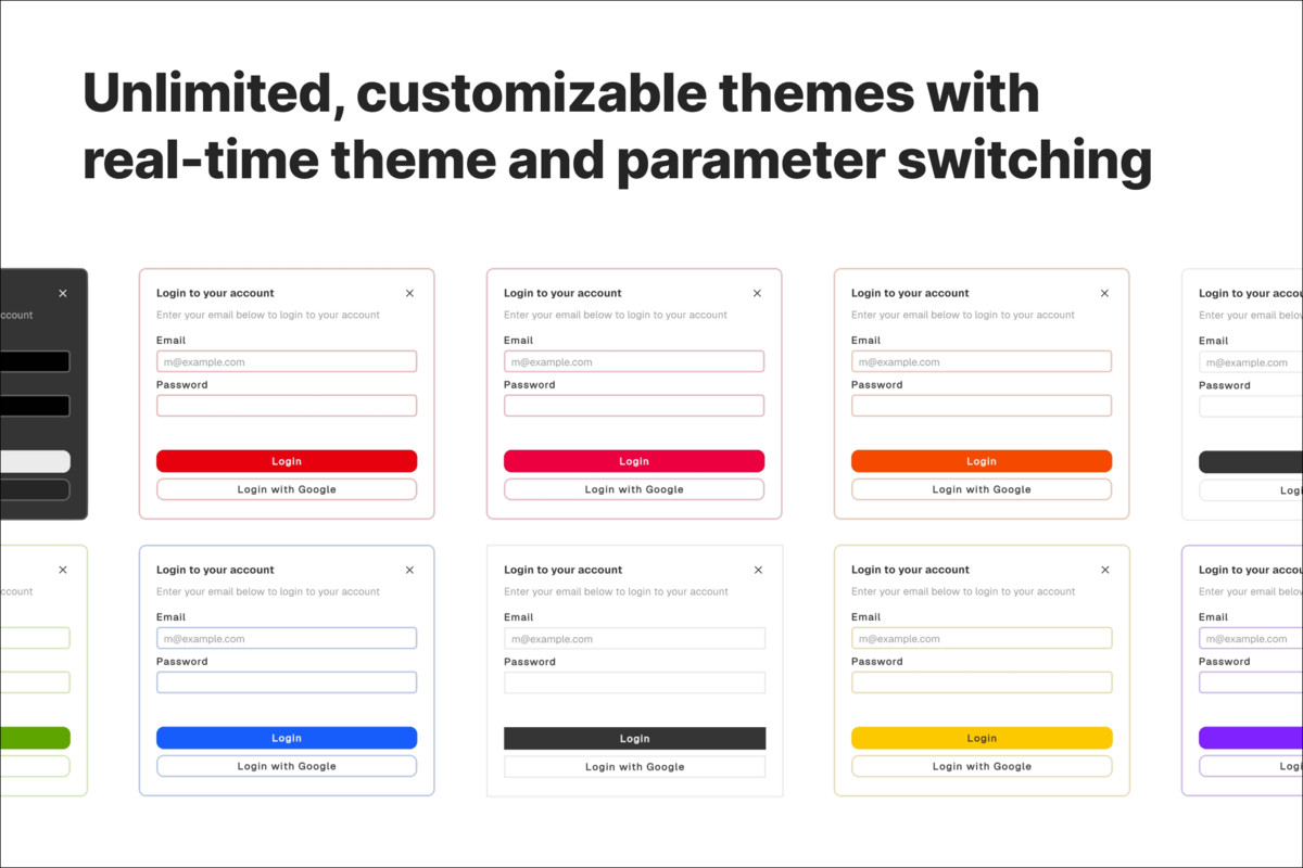 Shun UI (uGUI version) - Shadcn-Inspired Components