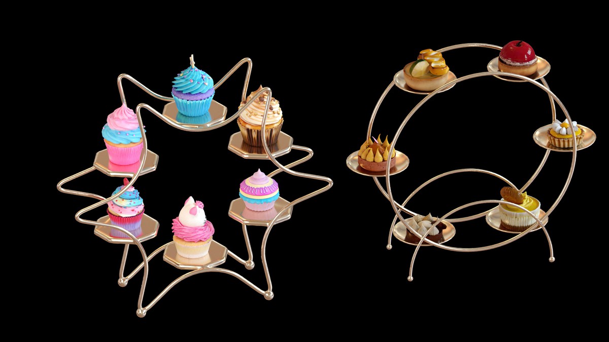 Sweet Dessert Asset Pack (Donuts, Cupcakes, Cake, Ice Cream, Candy)