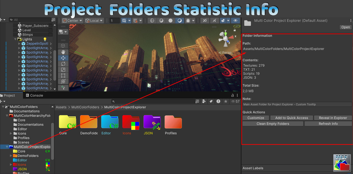 Multi Color Folders