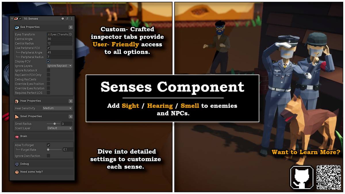 Senses 3– AI Vision, Hearing & Smell System