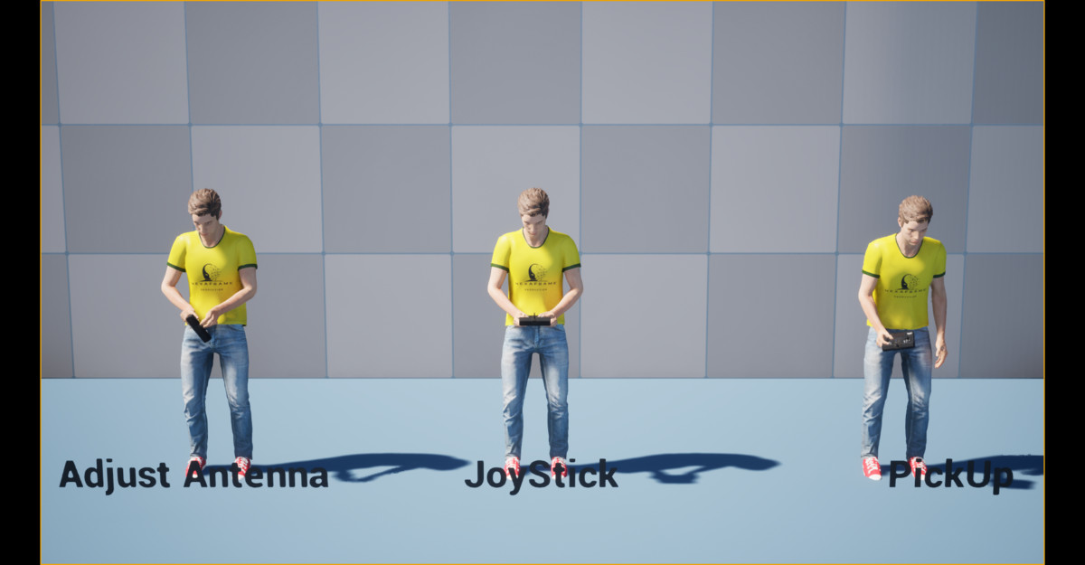 Drone Operator Animation