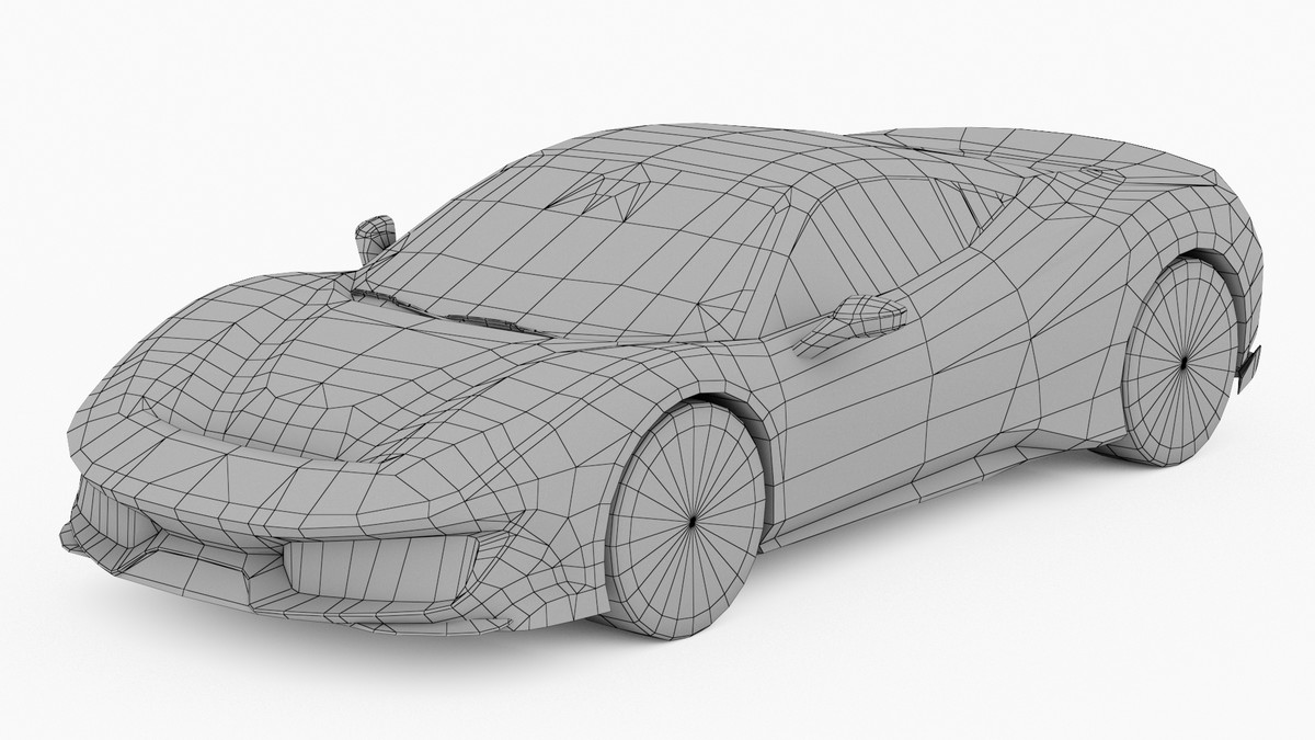 Sedan Low Poly Cars Pack