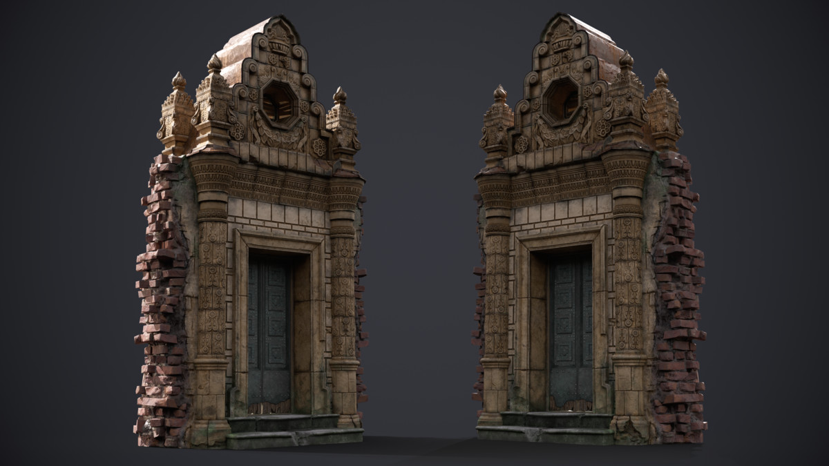 Old Door Portal