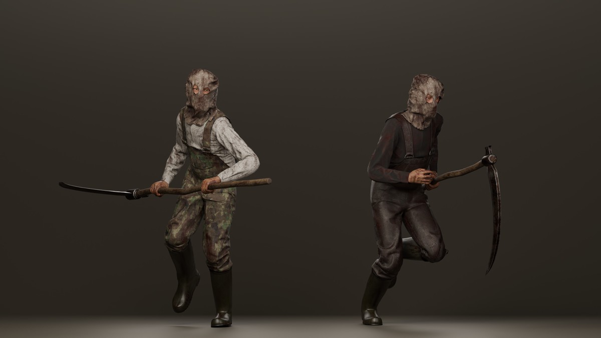 Maniac Farmer with Scythe