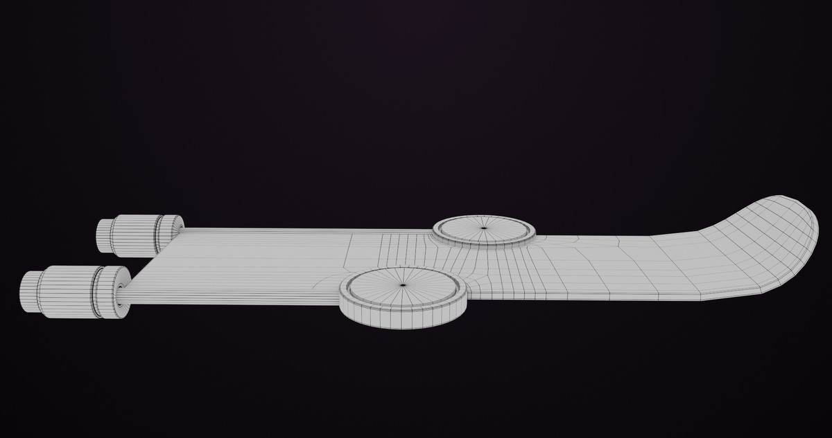 Sci Fi Hoverboard 9 URP HDRP Textures