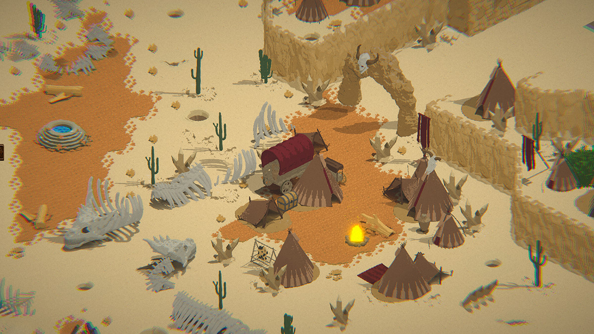 2D Desert Tileset