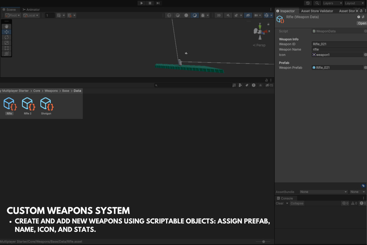Easy Multiplayer Shooter – Custom Weapons & Game Modes