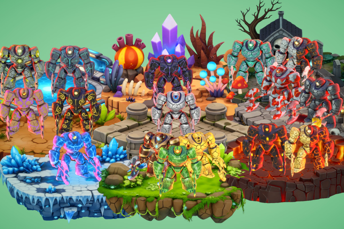 BamBam Fiend - Stylized Fantasy Monster (Rig + Animation) – PixeliusVita