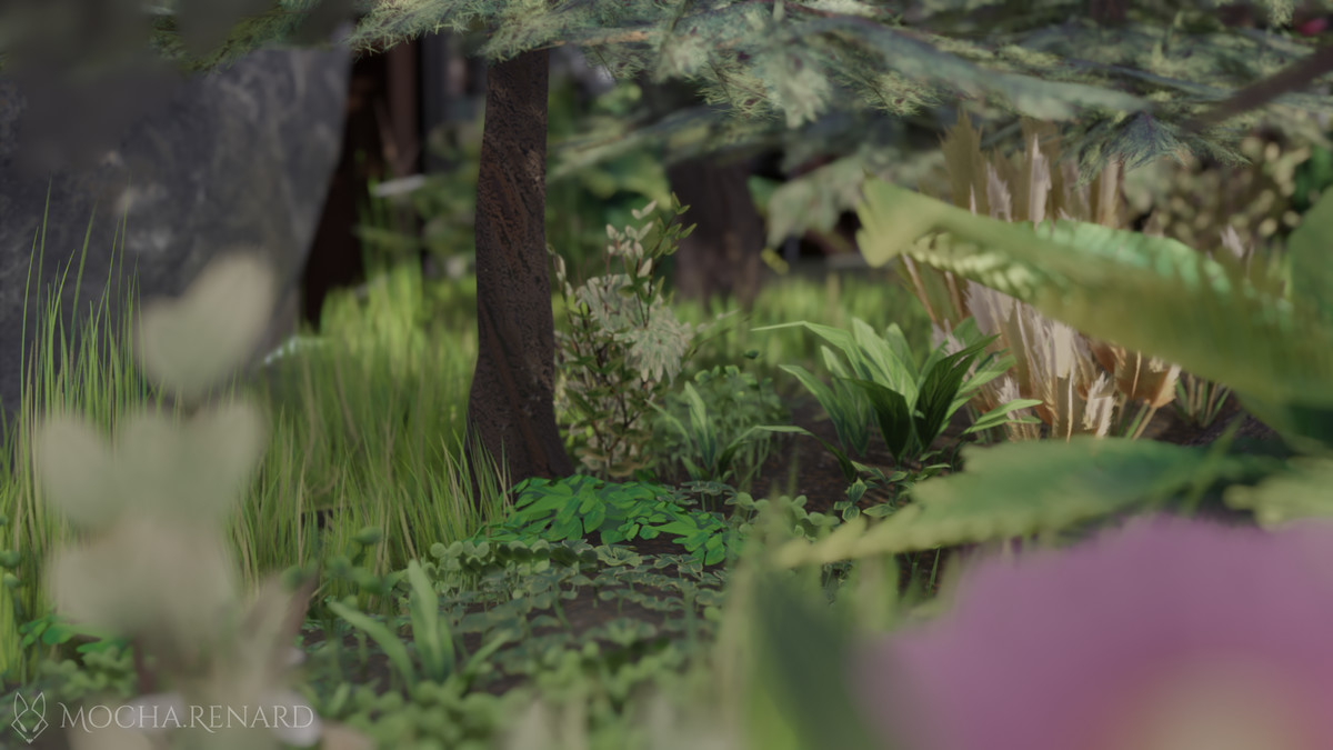 Renard Noir Hand-painted Foliage Pack